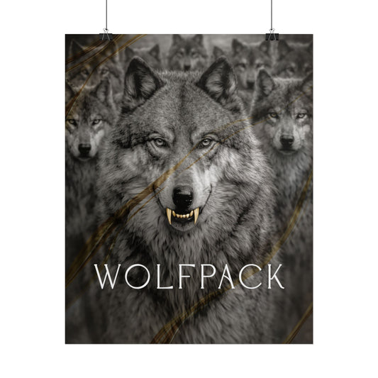 "WolfPack - The Legacy of Fangs" Art Piece (Print Size: 16x20)