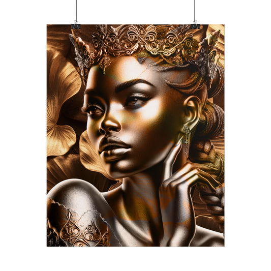 "Dipped in Bronze" Art Piece (Print Size: 16x20)