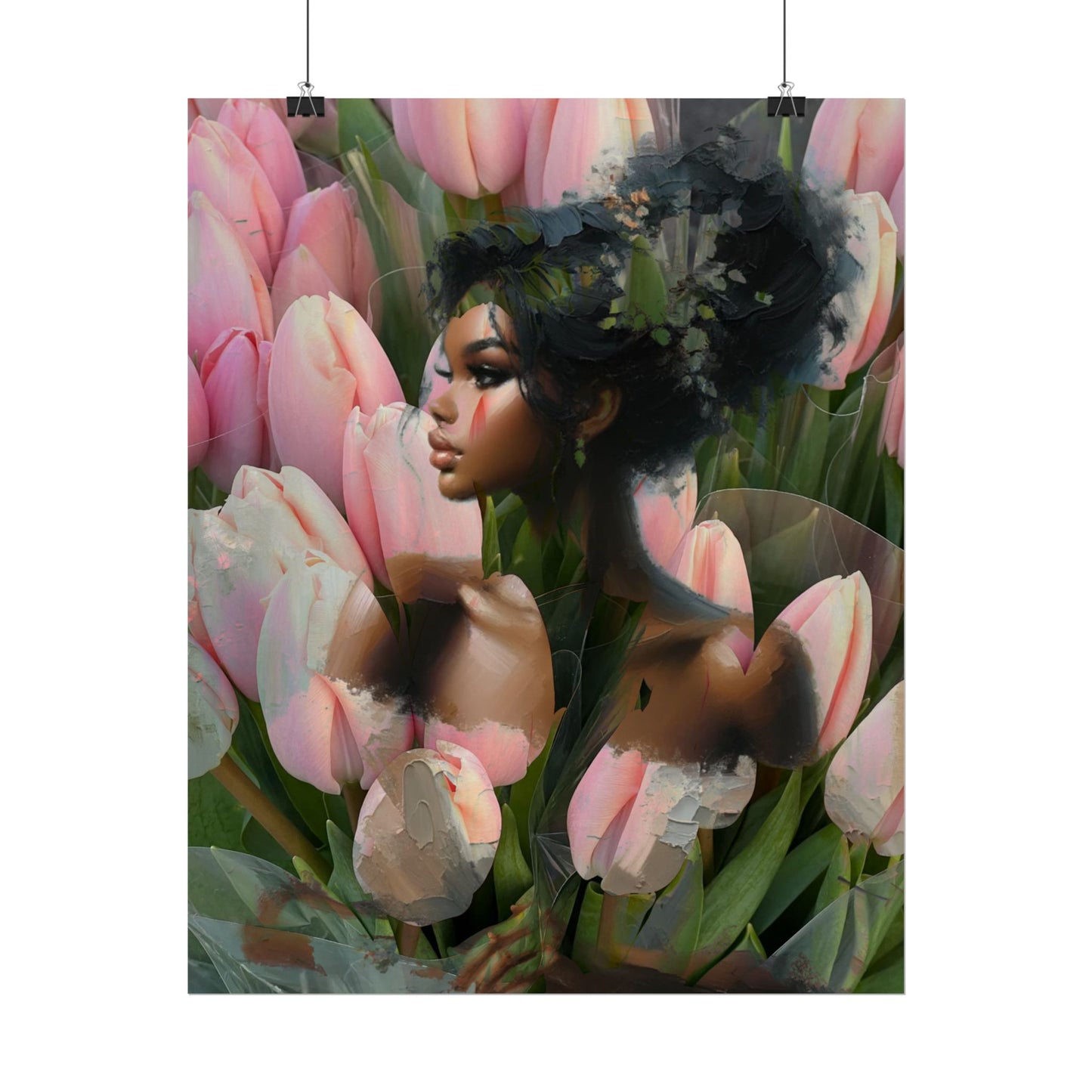 "Cocoa in Bloom" Art Piece (Print Size: 16x20)