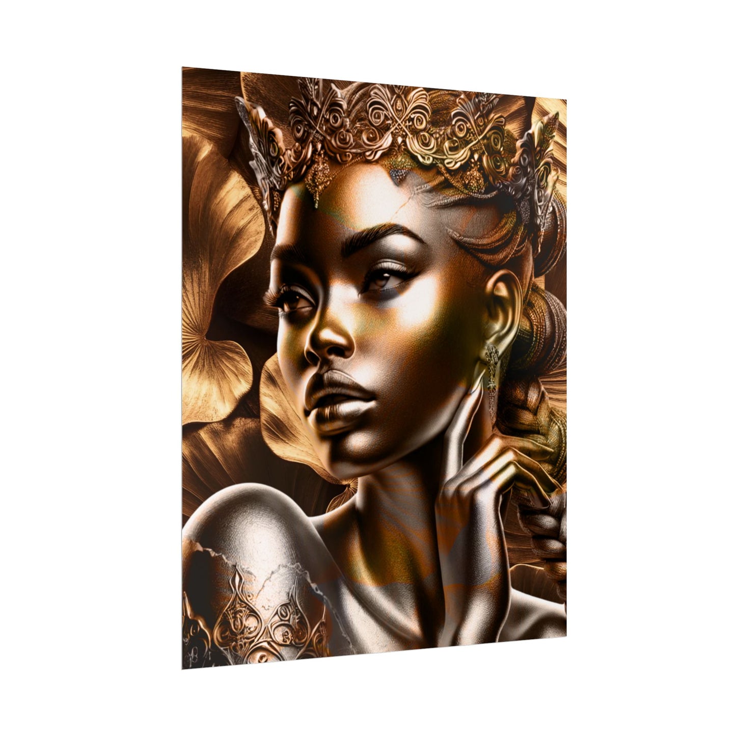 "Dipped in Bronze" Art Piece (Print Size: 16x20)