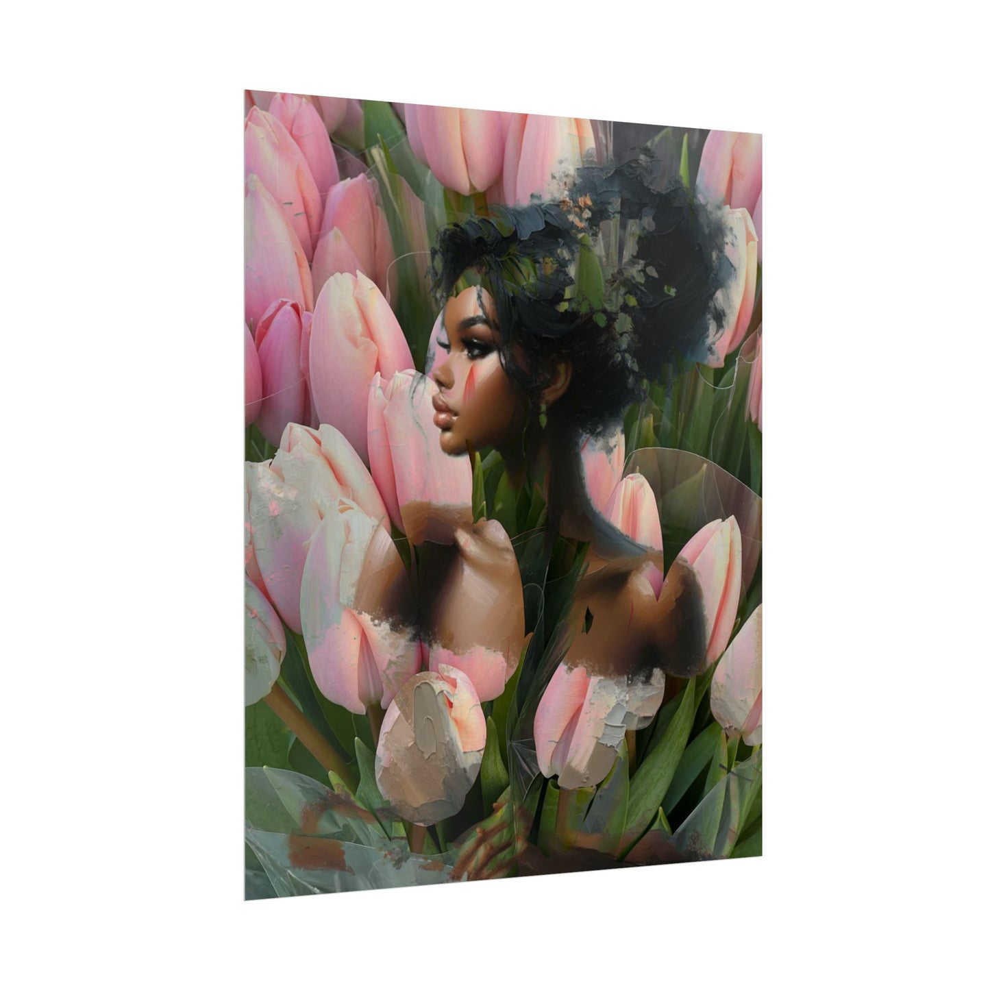 "Cocoa in Bloom" Art Piece (Print Size: 16x20)