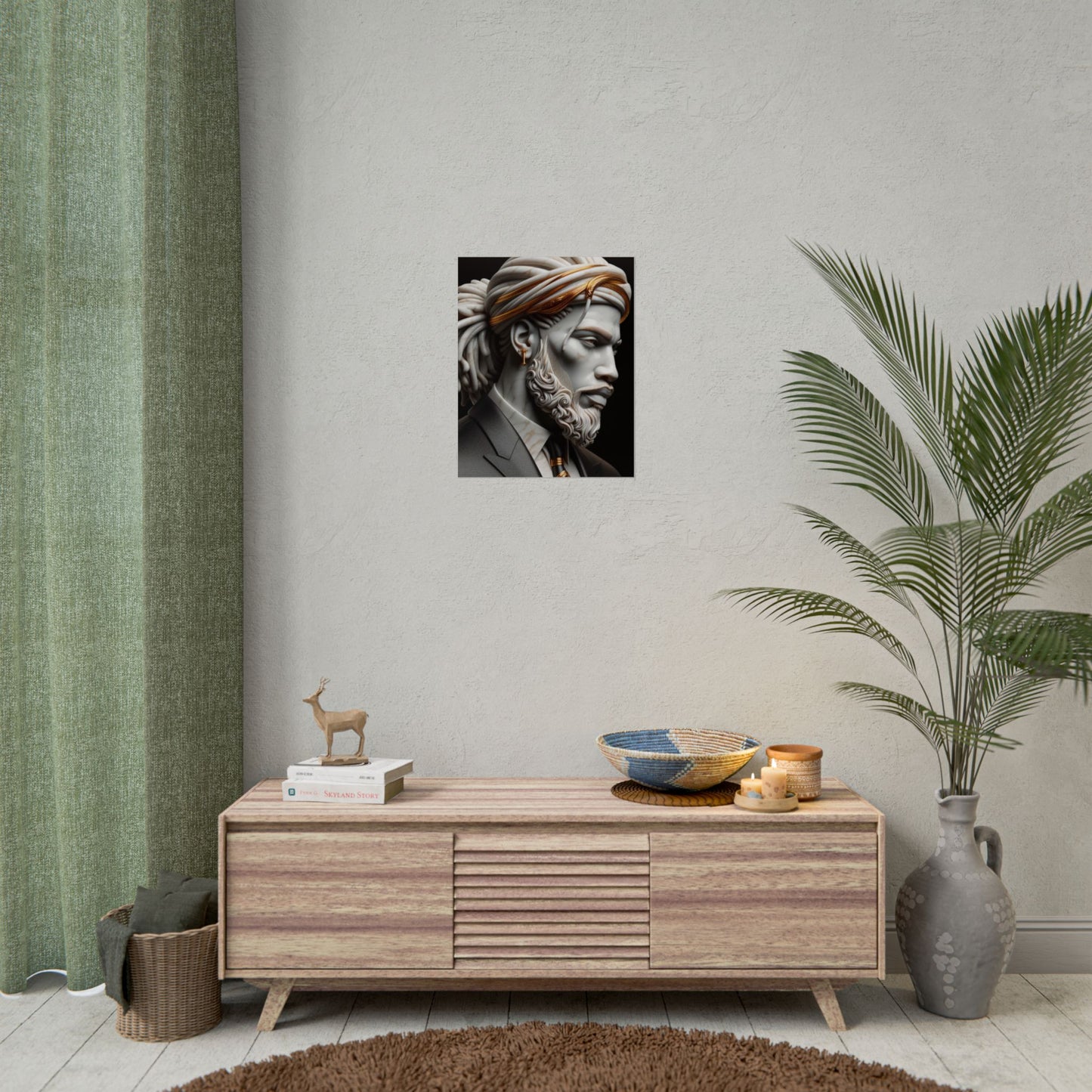 "Kings Move Differently" Art Piece (Print Size: 16x20)