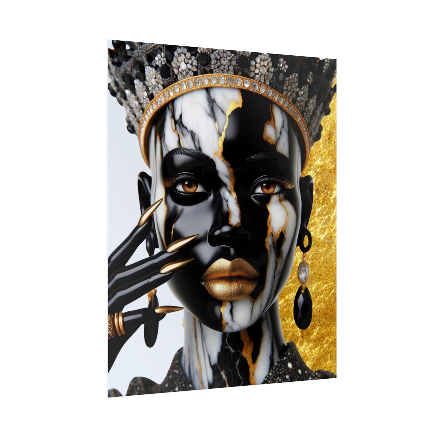 "Queen of the Kingdom" Art Piece (Print Size: 16x20)