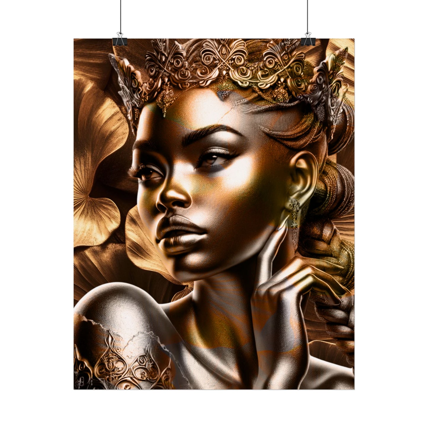 "Dipped in Bronze" Art Piece (Print Size: 16x20)