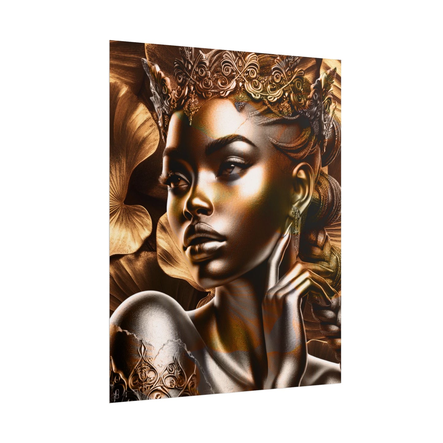 "Dipped in Bronze" Art Piece (Print Size: 16x20)