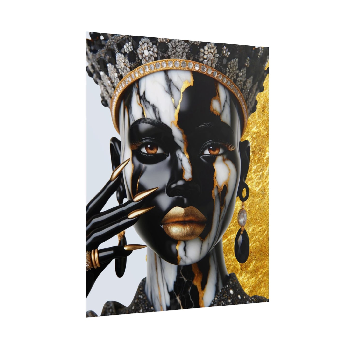 "Queen of the Kingdom" Art Piece (Print Size: 16x20)