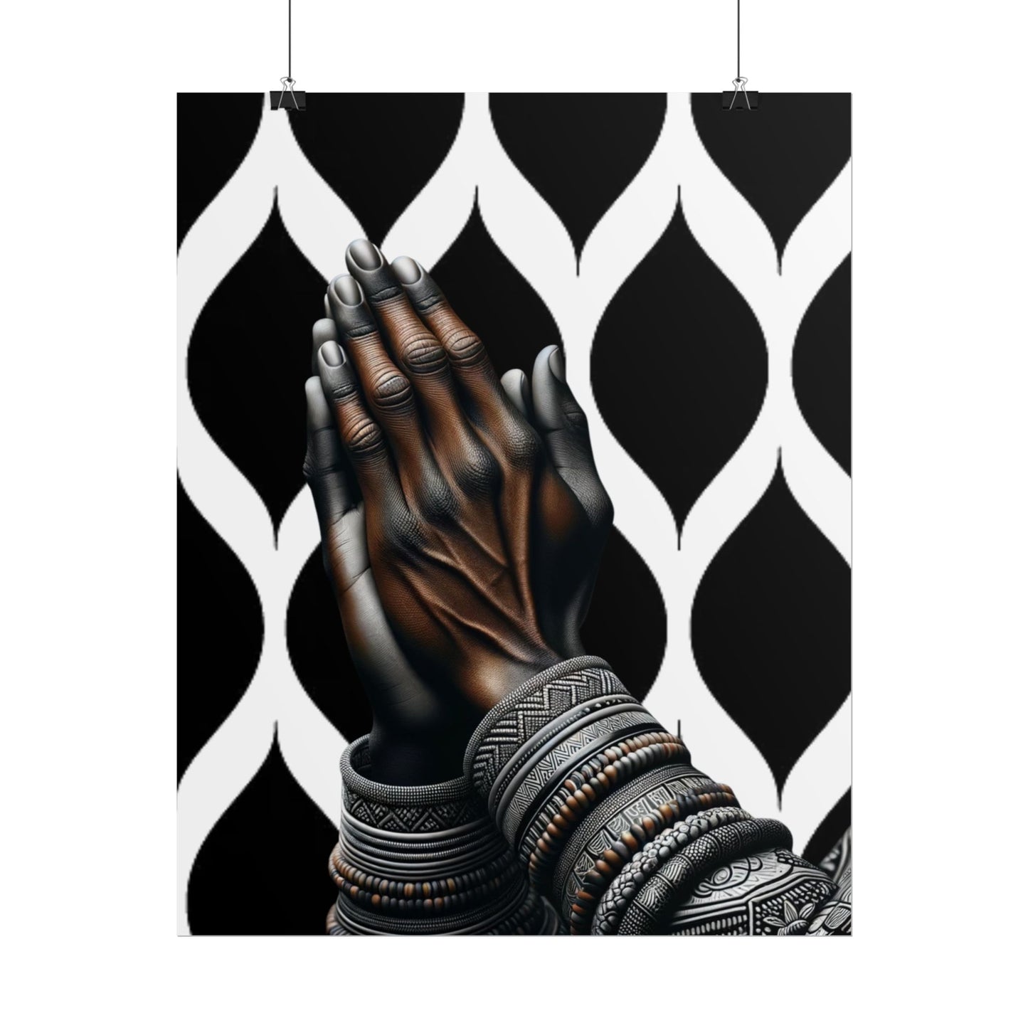 "Prayers To The Most High" Art Piece (Print Size: 16x20)