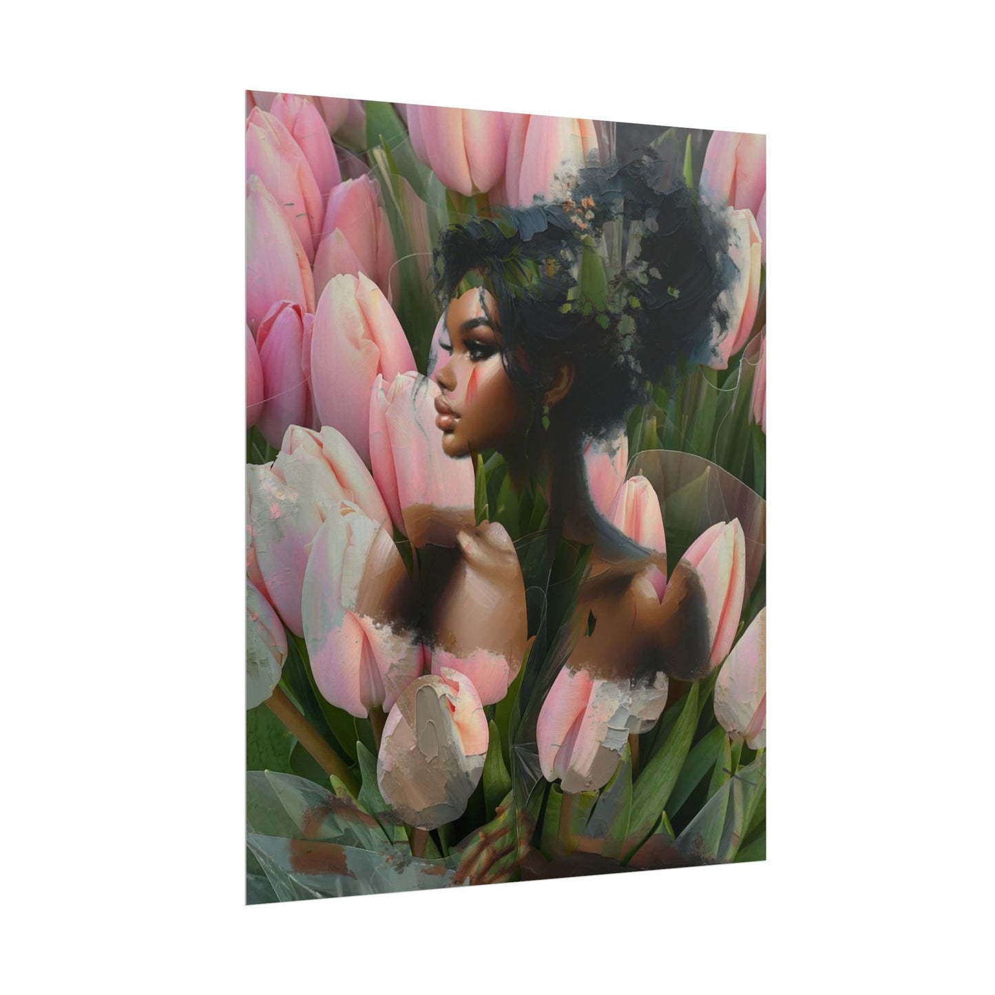 "Cocoa in Bloom" Art Piece (Print Size: 16x20)