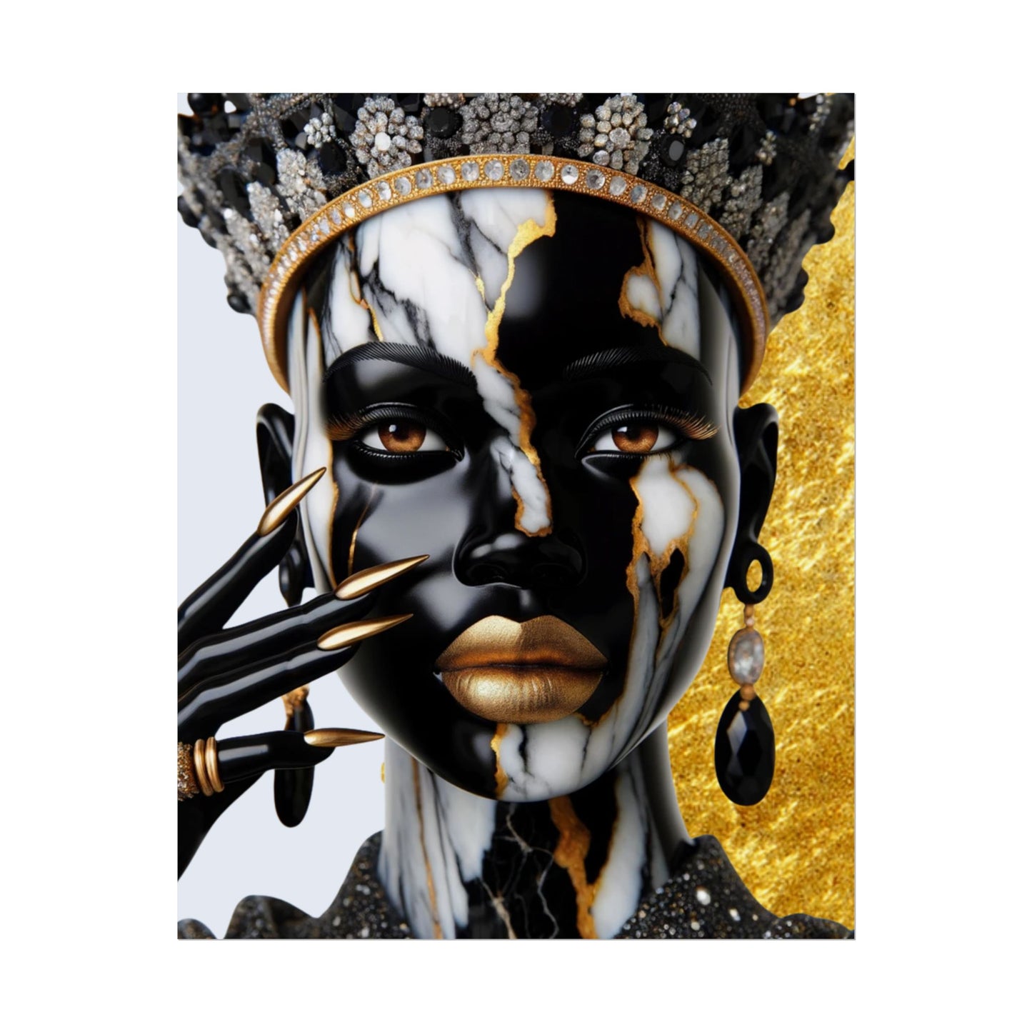 "Queen of the Kingdom" Art Piece (Print Size: 16x20)