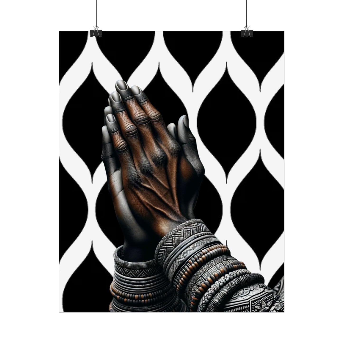 "Prayers To The Most High" Art Piece (Print Size: 16x20)