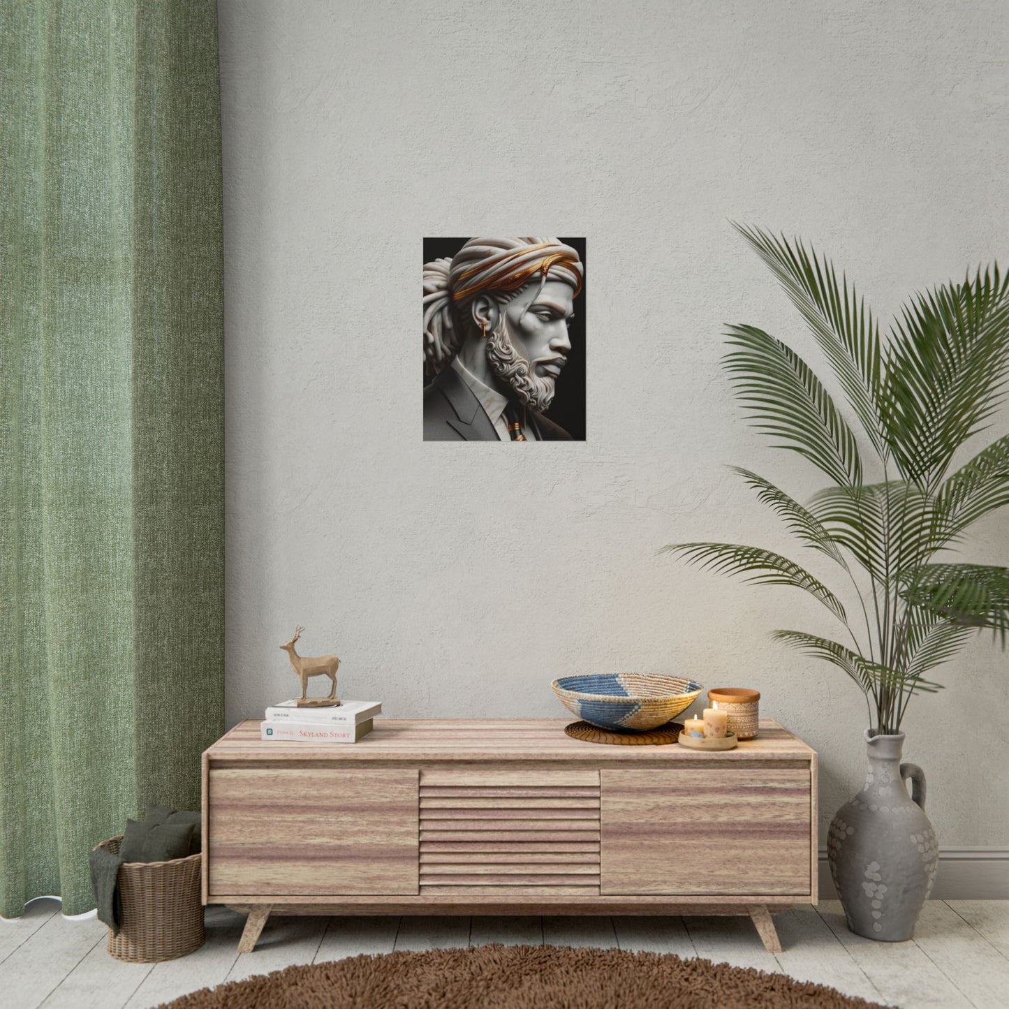 "Kings Move Differently" Art Piece (Print Size: 16x20)