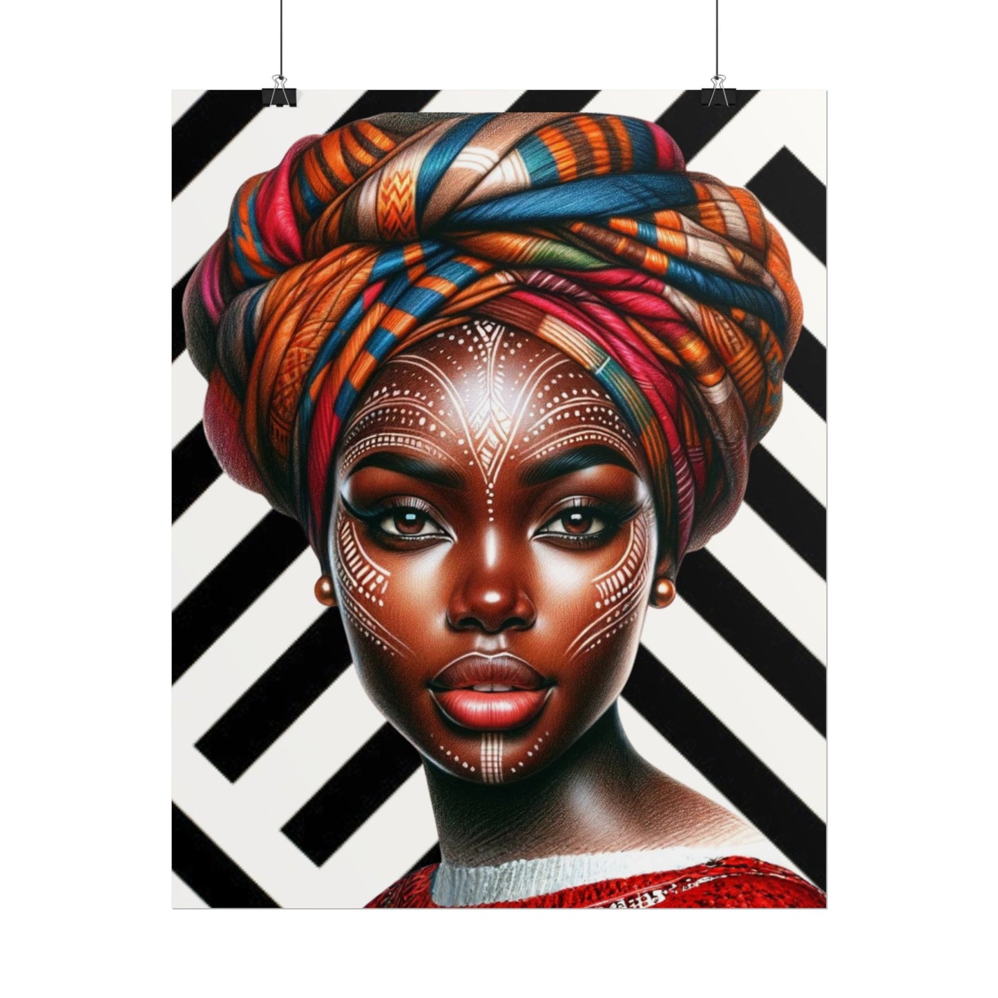 "Culture in Contrast" Art Piece (Print Size: 16x20)