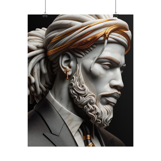 "Kings Move Differently" Art Piece (Print Size: 16x20)