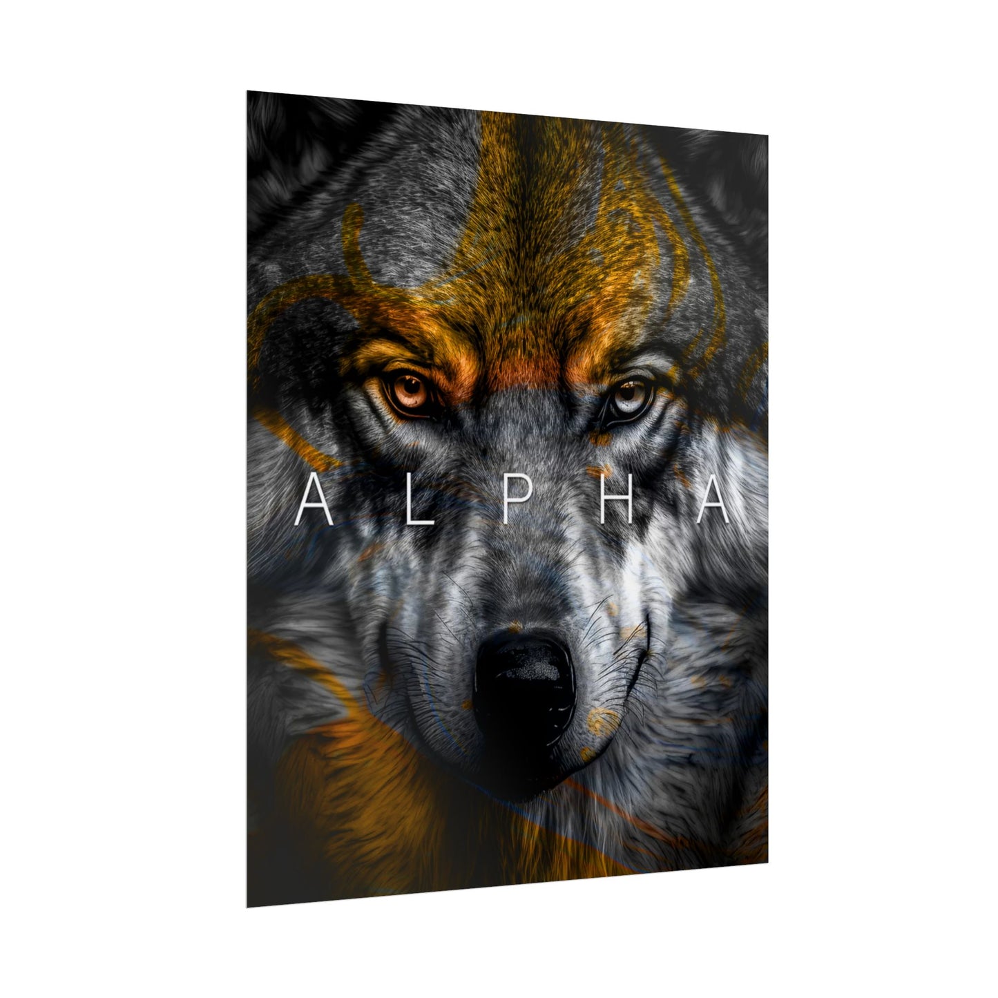 "Raised By Survival" Art Piece (Print Size: 16x20)