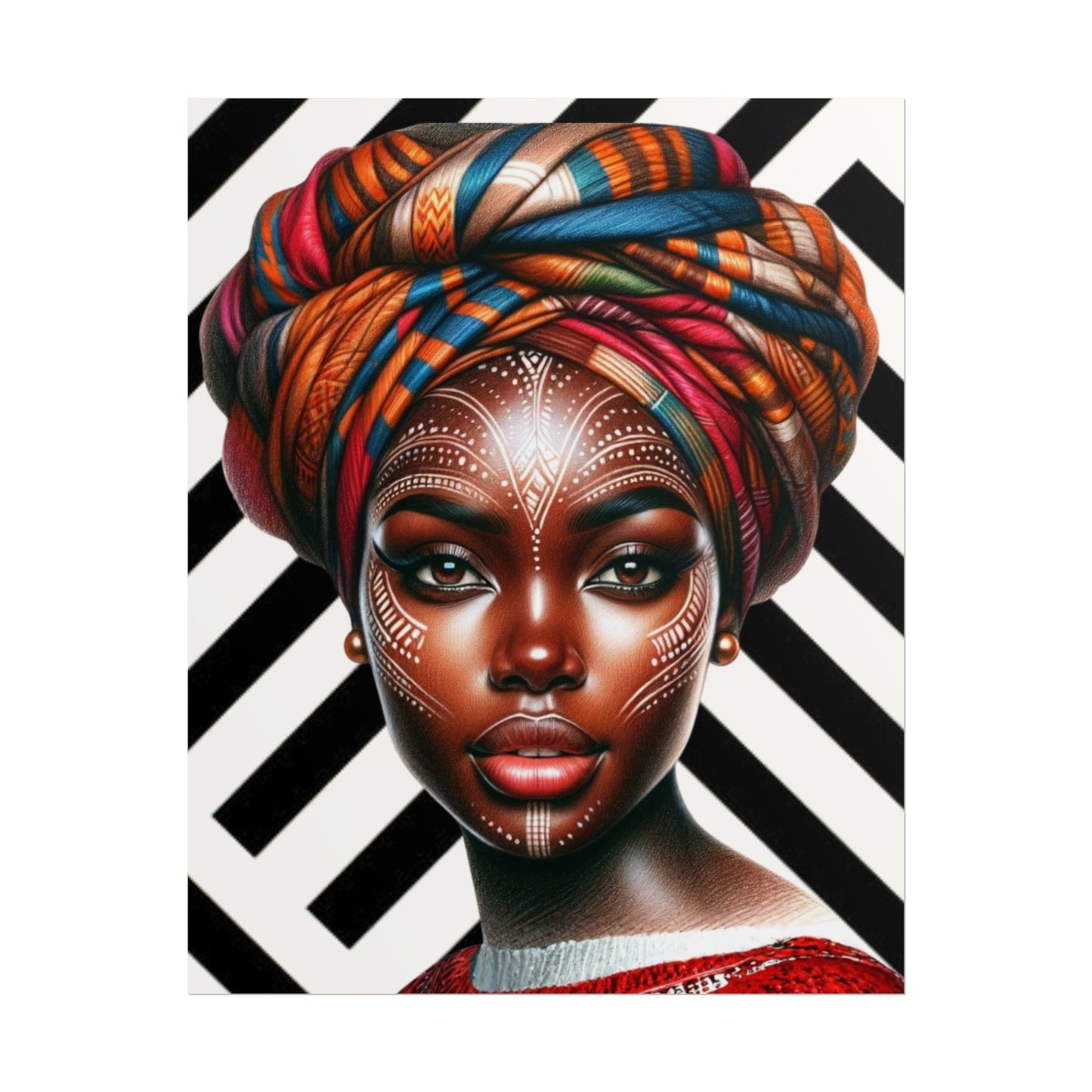 "Culture in Contrast" Art Piece (Print Size: 16x20)