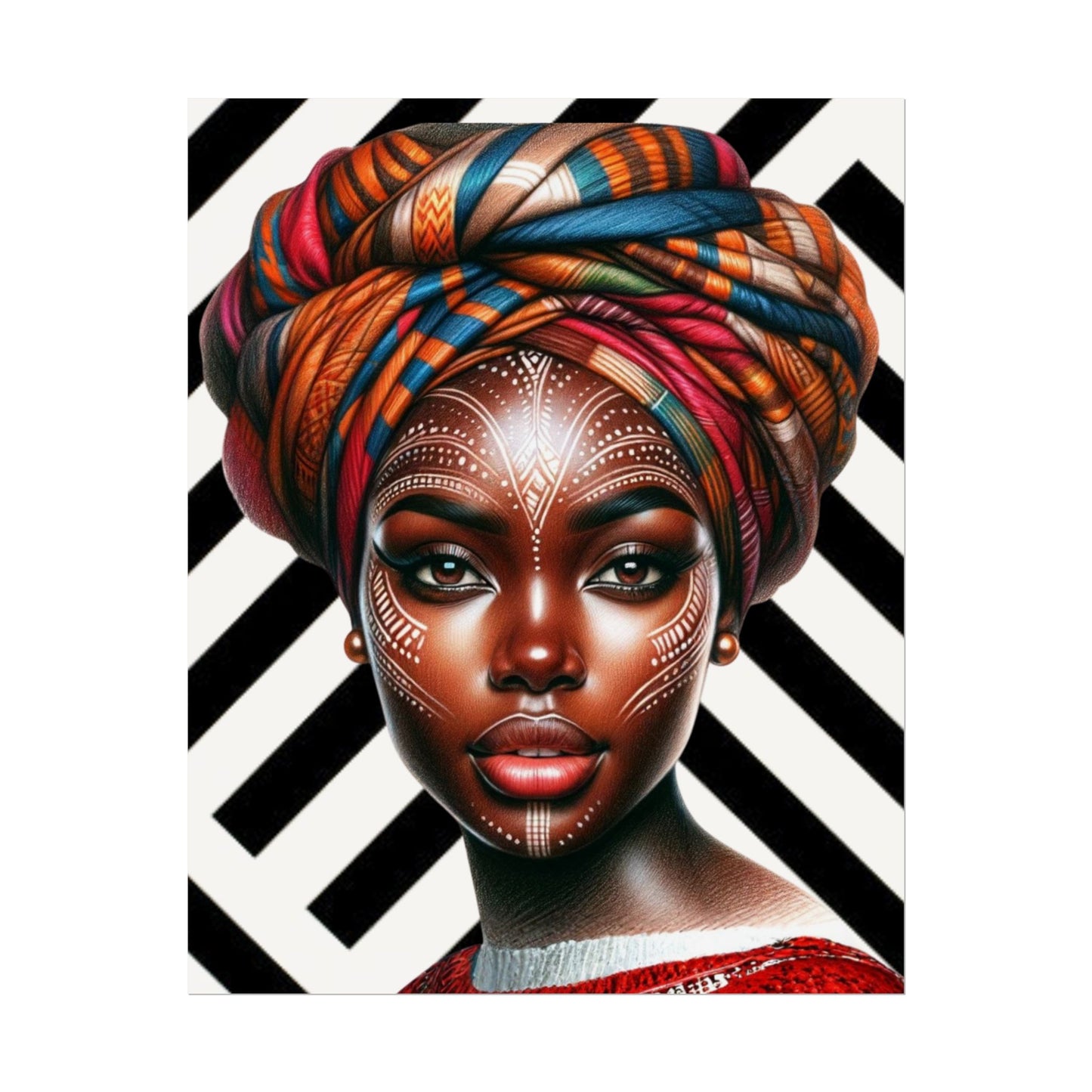 "Culture in Contrast" Art Piece (Print Size: 16x20)