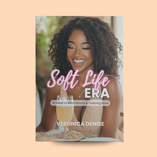 Soft Life Era: 30 Days of Affirmations & Coloring Journal